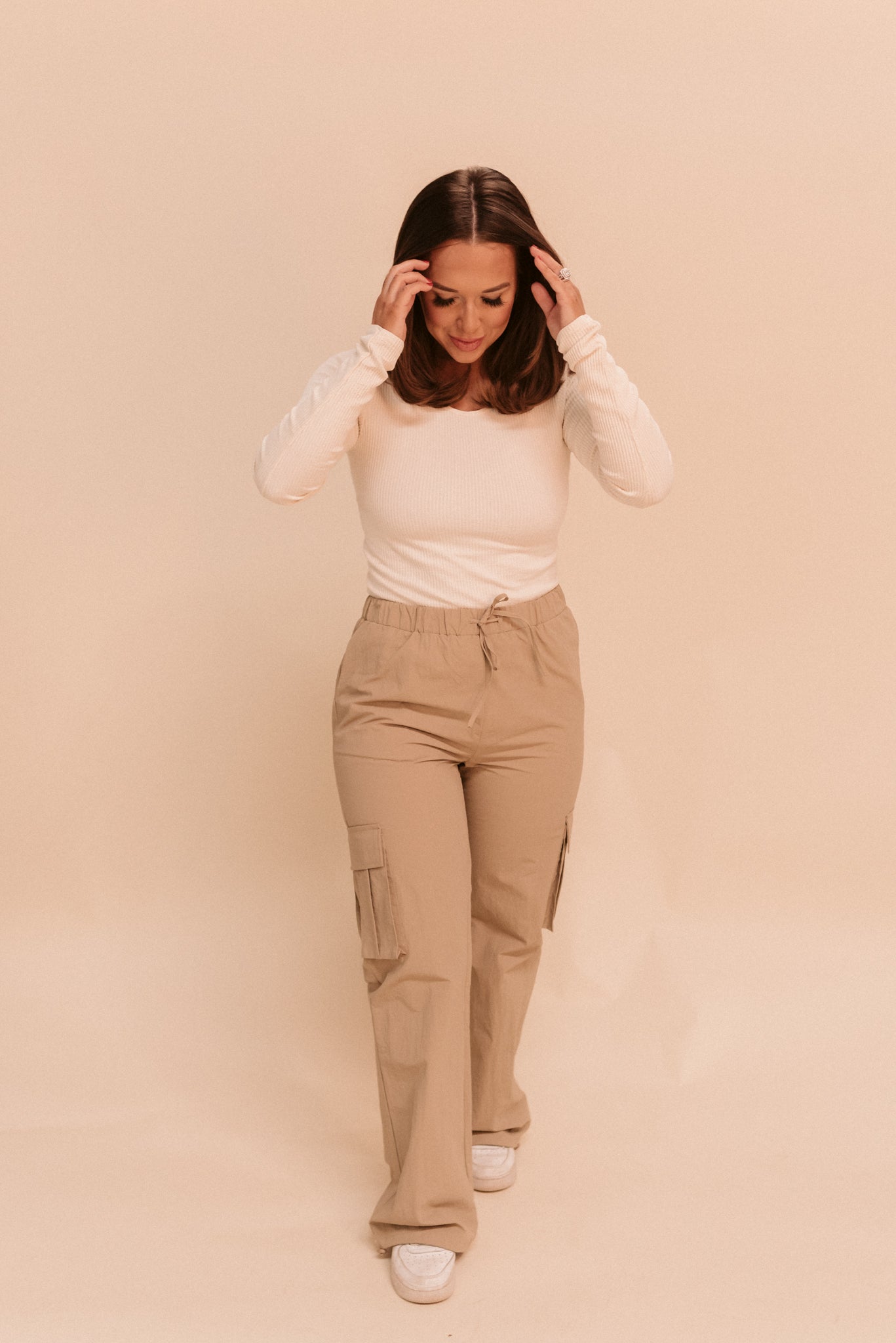 Khaki Cargo Pants