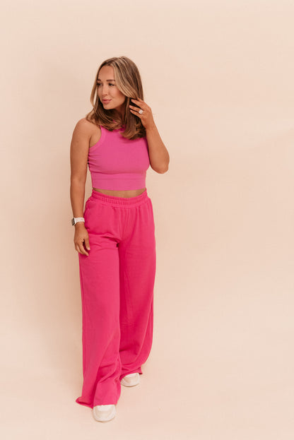 Vanessa Wide Leg Jogger (Multiple Colors)