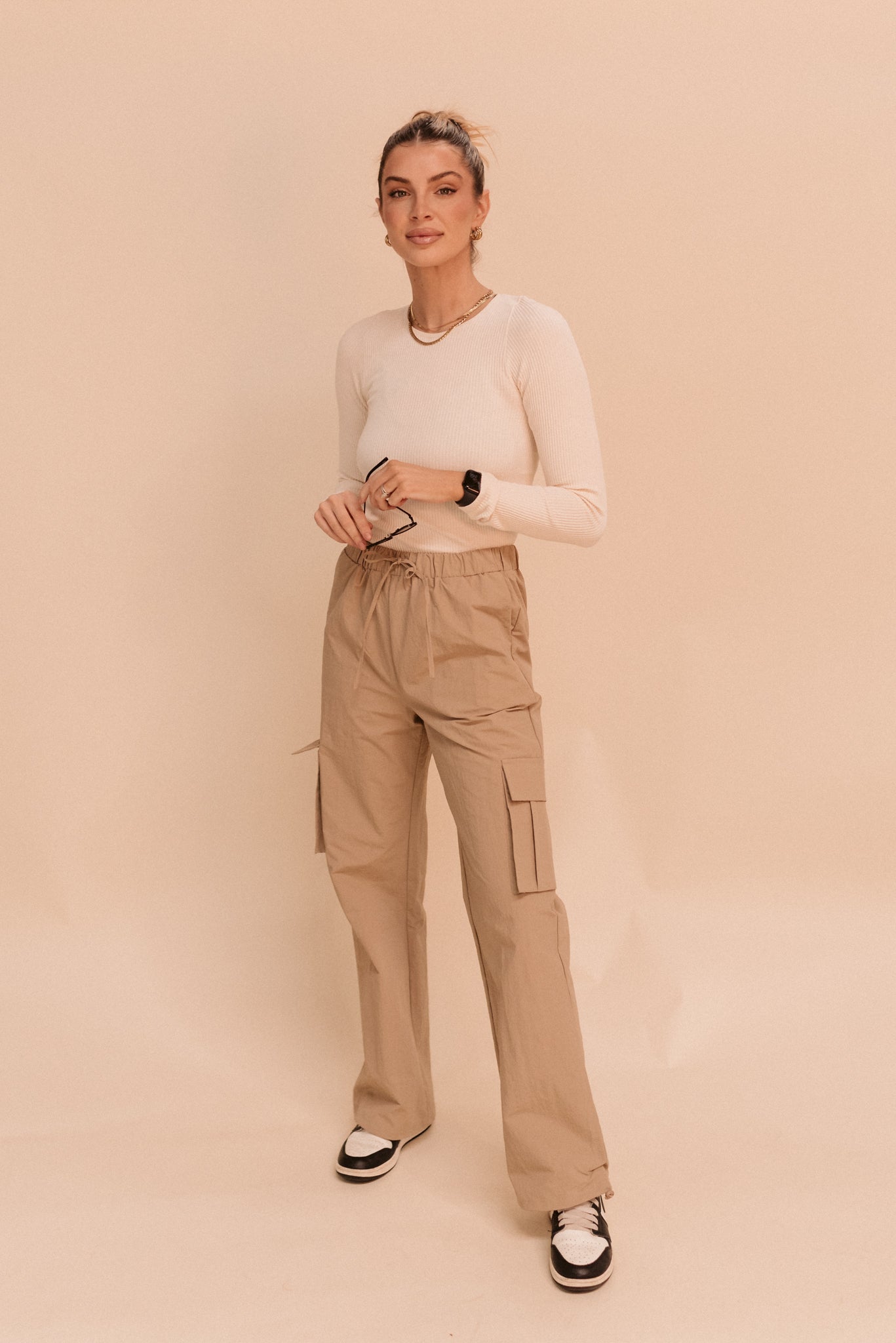 Khaki Cargo Pants