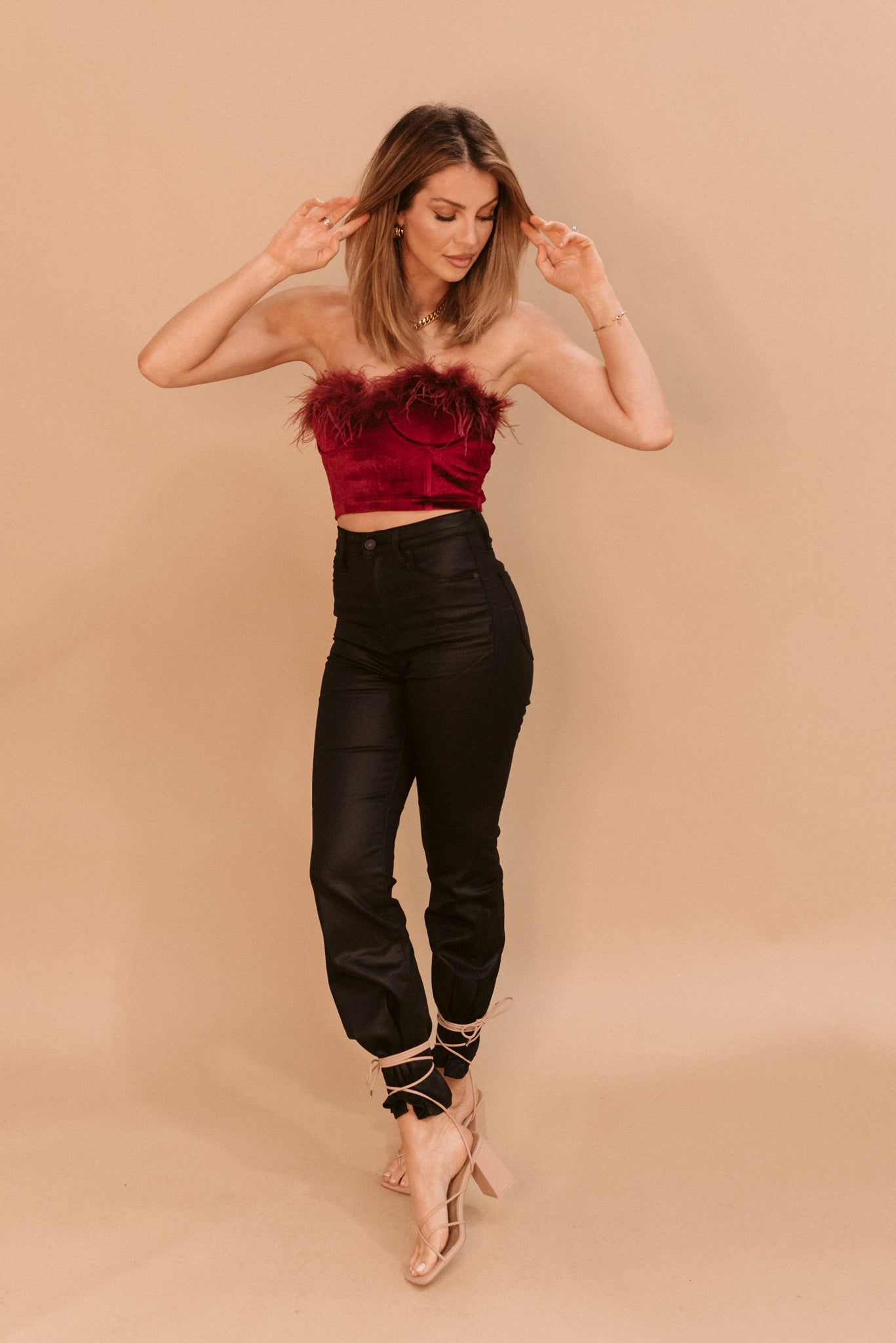 Like Leather High Rise