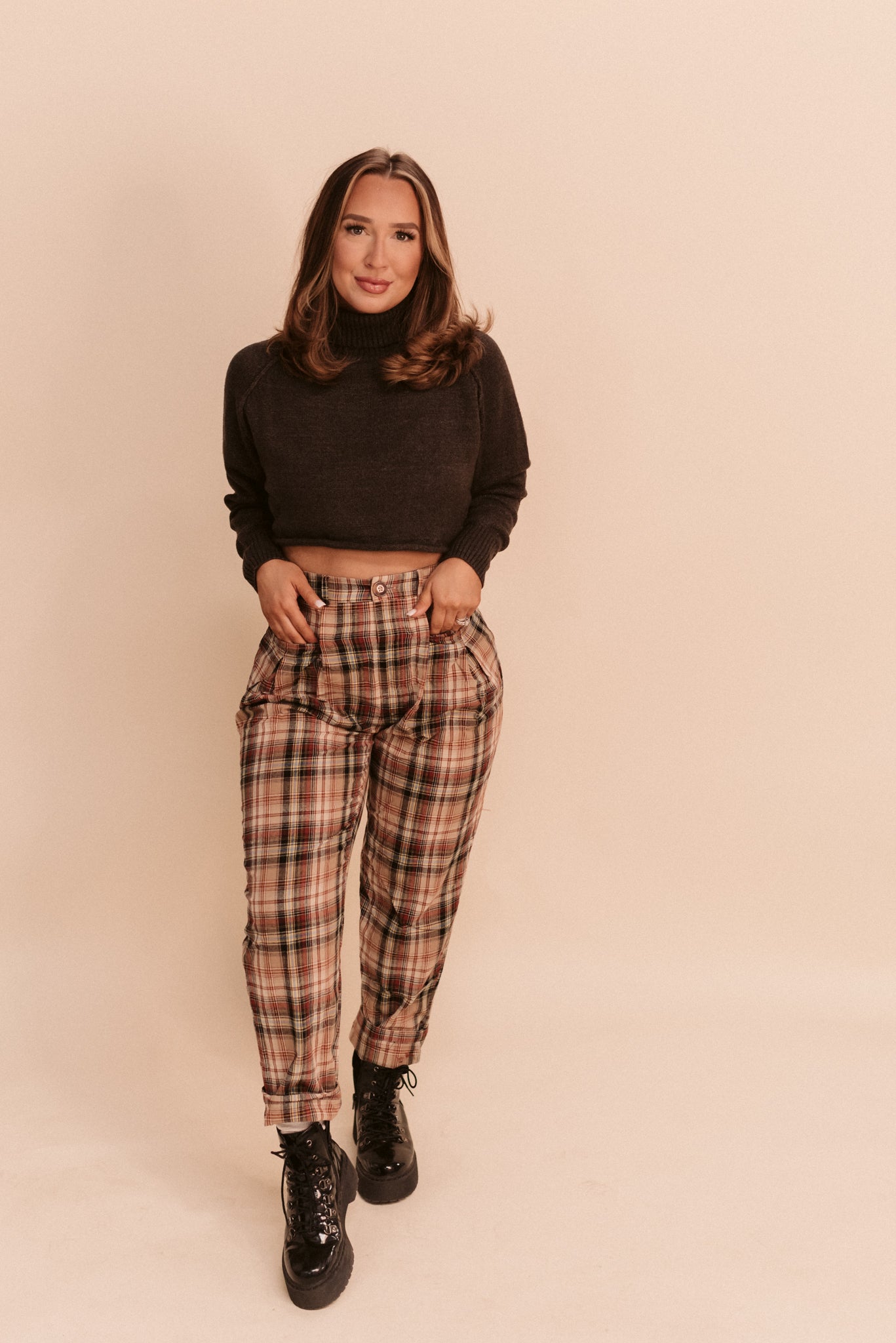 Trendy Turtle Neck Sweater (Multiple Colors)