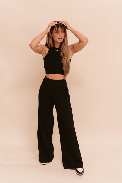 Vanessa Wide Leg Jogger (Multiple Colors)