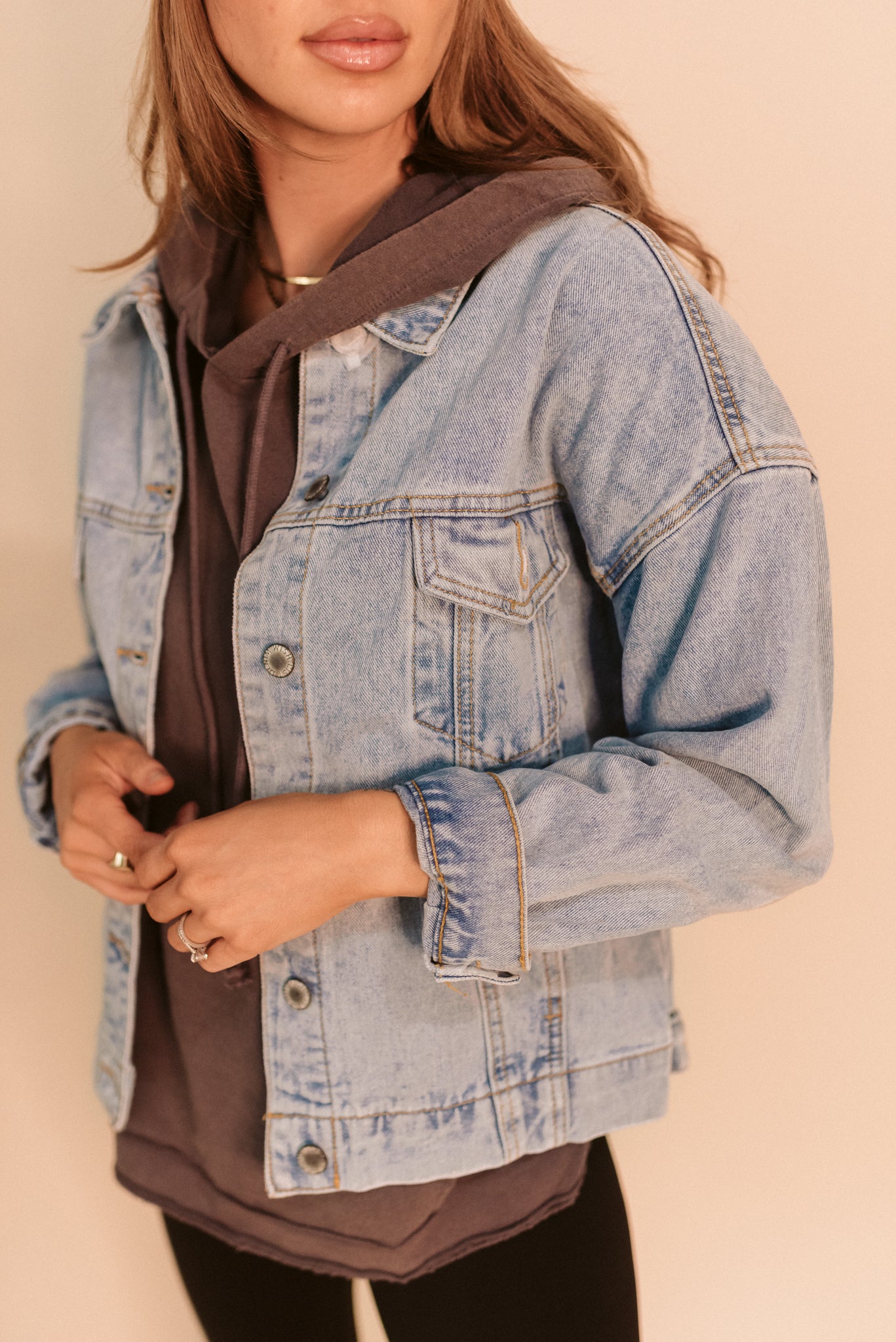 Fringe Vintage Denim Jacket