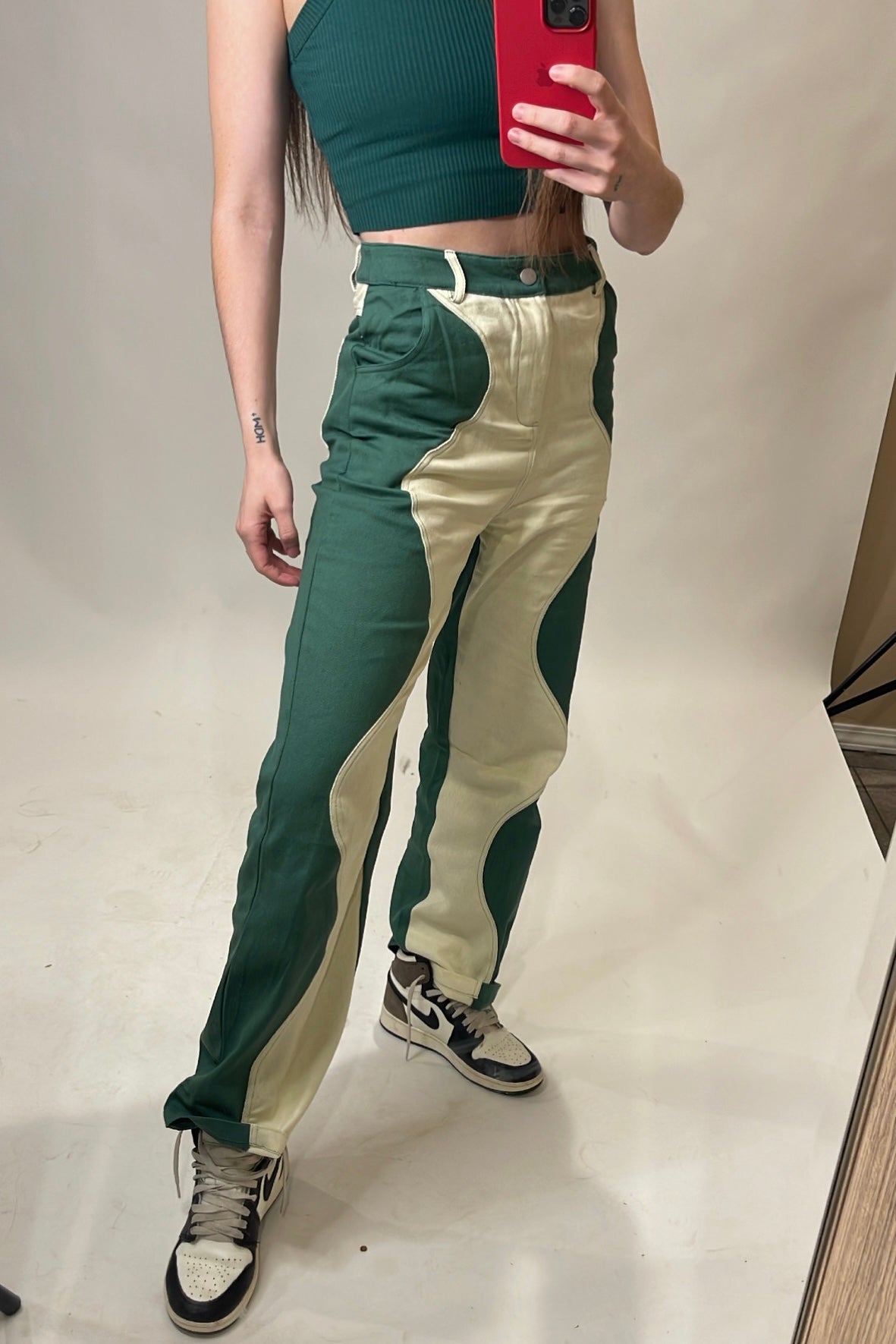 Highrise Swirl Pants