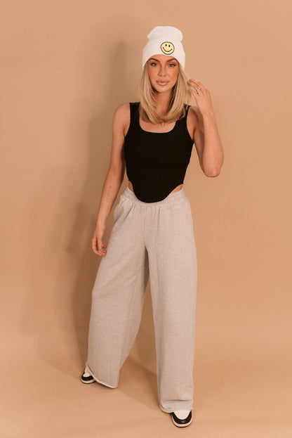 Ribbed Square Neck Tank (Multiple Colors)