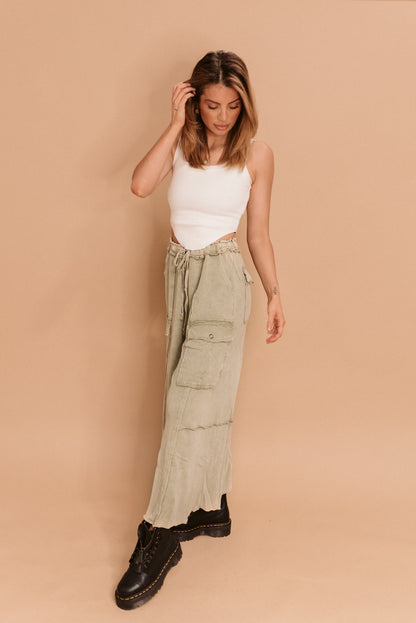 Ribbed Square Neck Tank (Multiple Colors)